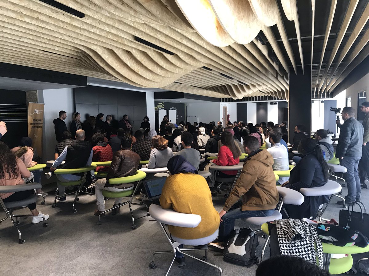 YouCode18's tweet photo. @UM6P_officiel , @1337FIL &amp; @YouCode18, all together attending a workshop about entrepreneurship https://t.co/HzMRkkSxhk