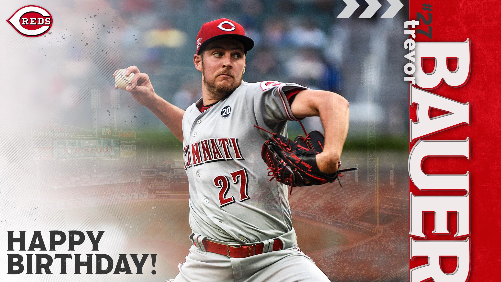 Happy birthday, Trevor Bauer! 