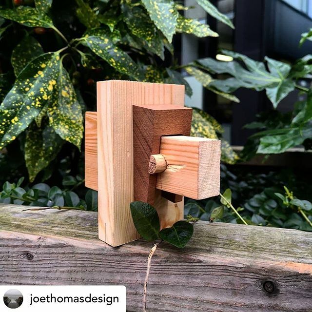Posted <a href="/withregram/">Repost app</a> • @joethomasdesign A little material test for something currently in the works #msoa_3ddesign3 #carpentry