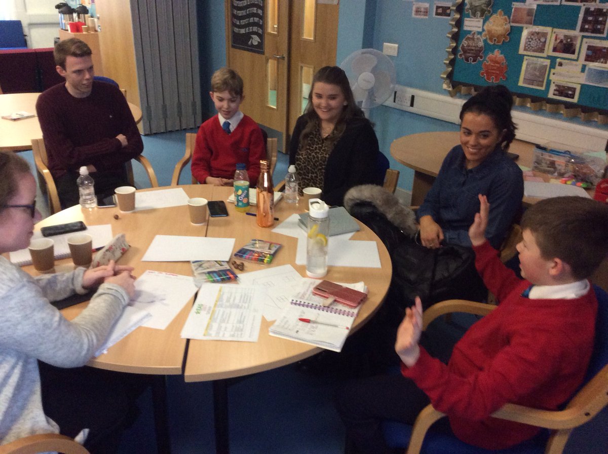 gupslearning's tweet photo. The NQTs are having a great day listening to The Pupil Leadership Team talking about metacognition #GUPSShine @GlanUskPS https://t.co/tuUrW4ZM9a