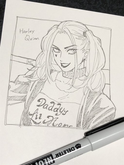 今更スーサイド・スクワッド観ましたっていう落書き 