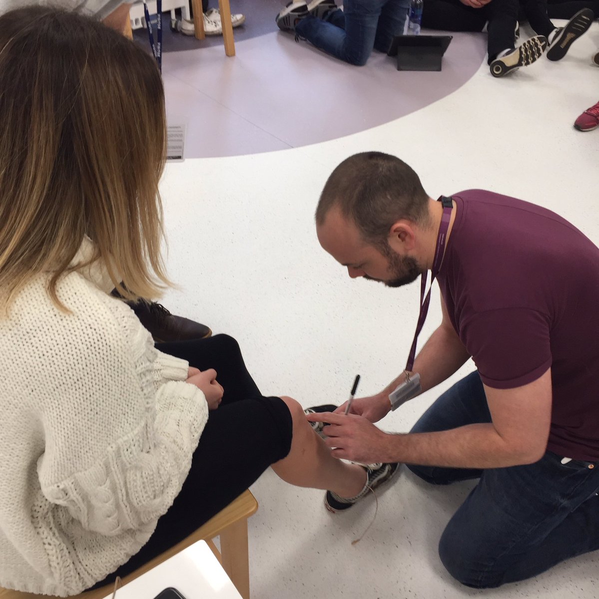 HobbsRehab's tweet photo. Yesterday we had a great morning at @UoW_Physio with our lead therapists Joe Green &amp; @LouisMartinelli guest lecturing on #FES &amp; #exoskeletons.

We were really impressed with the facilities and the enthusiasm shown by the staff &amp; students. 

#NeuroTech #RehabMatters https://t.co/pvdXsP7Z20