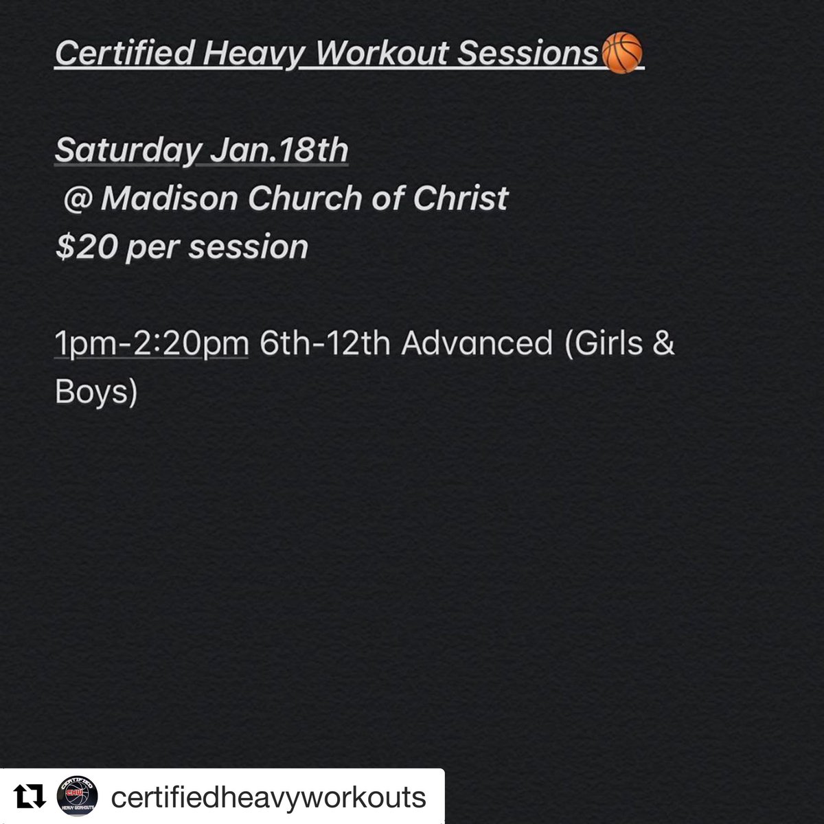 CertifiedHeavy's tweet photo. Lets get some work in!!! #CertifiedHeavyWorkouts🏀 https://t.co/sll1XNQwDH