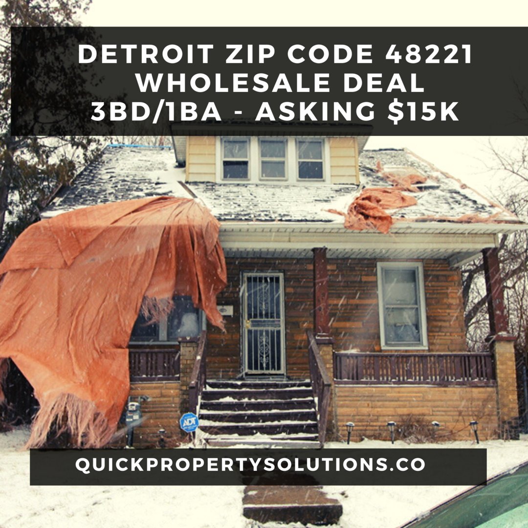 Detroit Home For Sale: 3BD/1BA Basement in need of some SERIOUS repair. Not for the novice. Lots of potential in 48221. Area is being revitalized. Asking $15K OBO. Visit our site to view. ow.ly/S4jT50xXV7y
#detroitwholesale #uglyhomes #buydetroithome #investdetroit