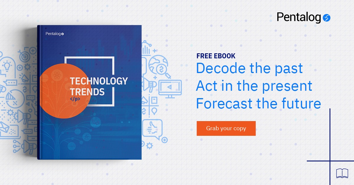 Want to be one step ahead of your competitors? 😉
 
👉 Discover <a href="/Pentalog/">Pentalog</a> #TechTrends free report that will provide you with relevant #tech forecasts and trends for this year to help you in your decision-making on future projects.
👉bit.ly/2FZq9us
 
#programming