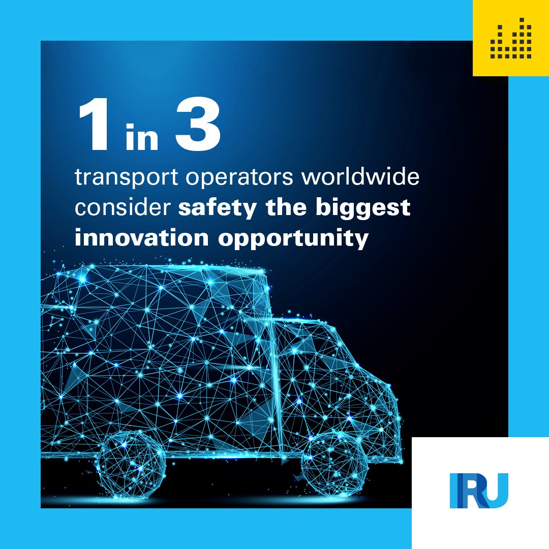 the_IRU's tweet image. Safer road means safer people and societies, economic growth and prosperity. According to our latest survey, one in three transport operators worldwide consider safety the biggest innovation opportunity.  Be sure that #roadsafety will be a topic to consider in 2020. #FridayStats