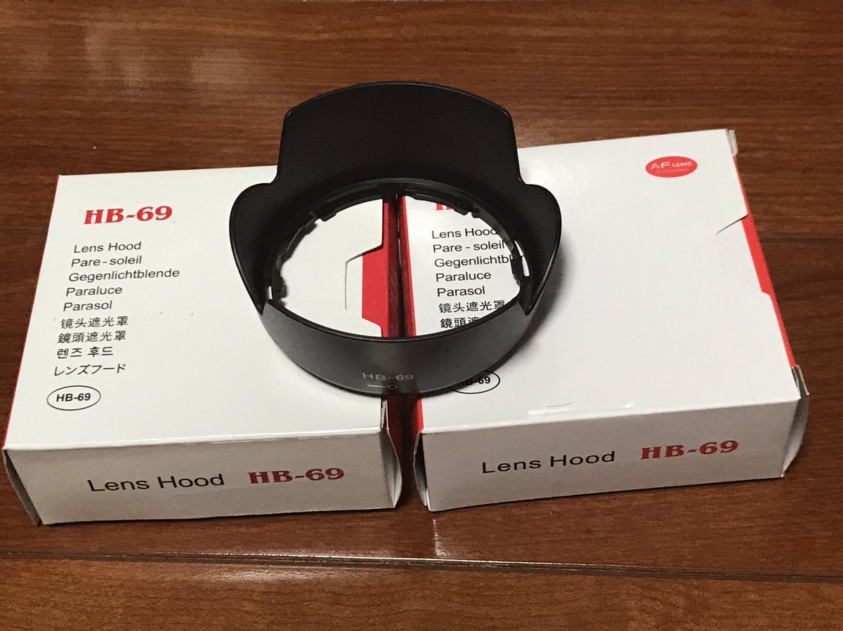 nao7191's tweet photo. 先日のオートサロンで紛失したレンズフードの代替品をネットで購入しました。安かったので3個購入!笑
代替品で十分です❗️😊
#HB69
#レンズフード
#代替品は安いね https://t.co/HalTeDW8if
