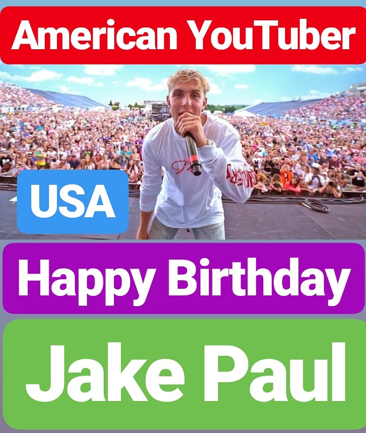 Happy Birthday
Jake Paul   