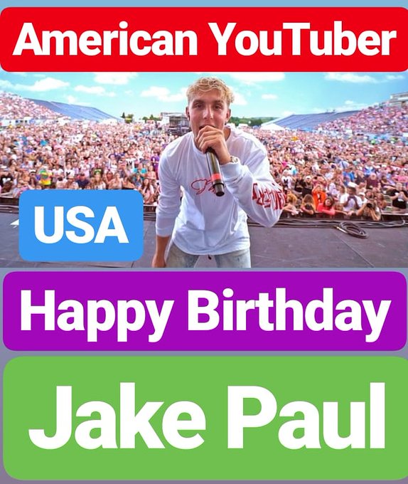 Jake Paul’s Birthday Celebration | HappyBday.to