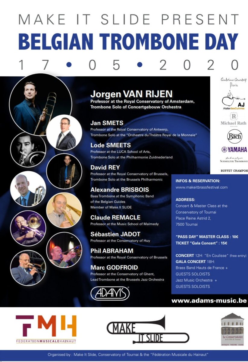 SlideMake's tweet image. Belgian Trombone Day 🚨🚨💥