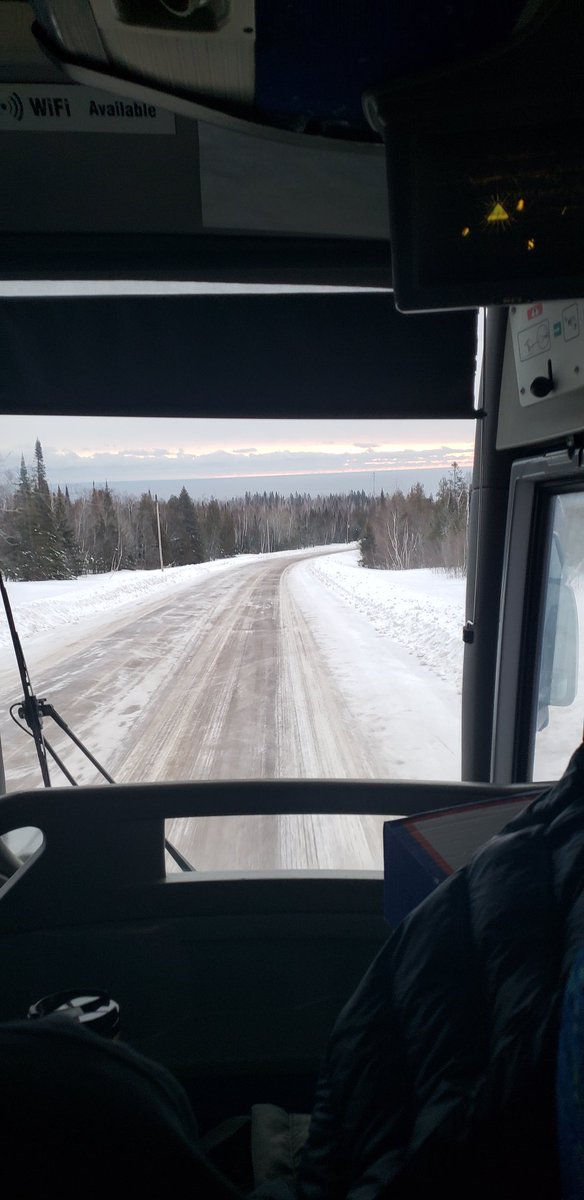 WEMSWolfRidge's tweet photo. Bus 5 heading home. https://t.co/lYyJzQOwDN