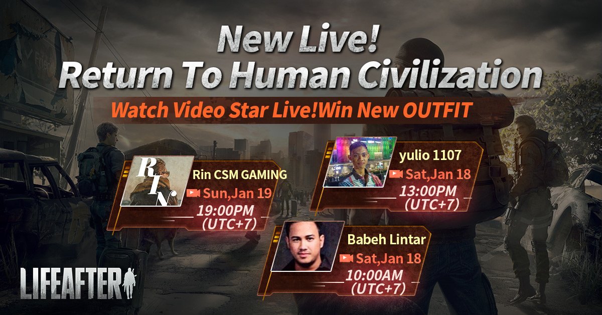 LifeAfter_en's tweet photo. #LifeAfter
#VideoStar
#ReturnToHumanCivilization
After a long confrontation, #LevinCity has revealed a part of its past glories.
Let's follow the steps of the video stars below and move back to #Levin! And grasp the good chance for the lastest outfit! https://t.co/aob4gfGZiV