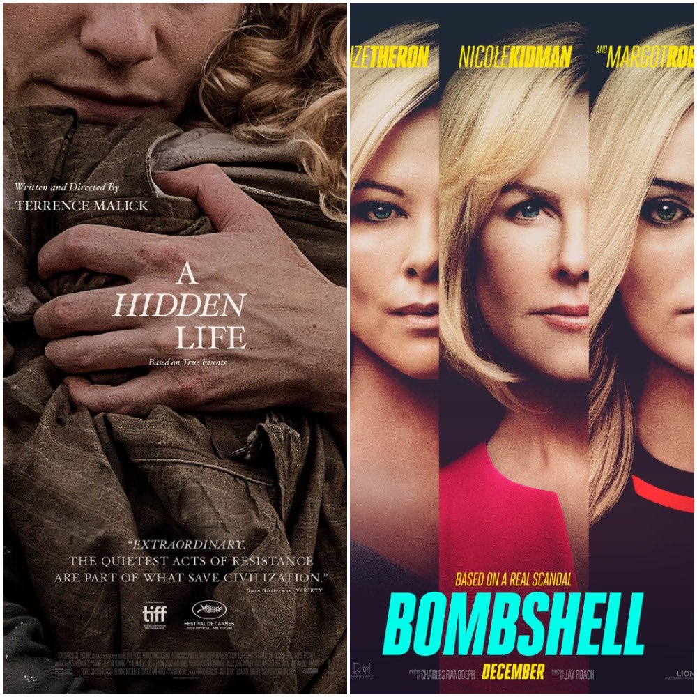 On this week’s show <a href="/MichaelJLeader/">Michael Leader</a> @daveyjenkins and @ifursure chat #AHiddenLife and #Bombshell – listen here: play.acast.com/s/truthandmovi…