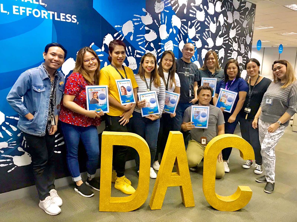 MDC100DAC's tweet photo. Customer Service Week Day 4:
December Top Performers Awarding
Good Job to our Top OM, TL, SME and AGENTS! You guys rock on a terrific thursday!
We Can Do This Team DAC!
O.R.S (Our Road to Seventy Five)
#SevenFive
#CustomerServiceWeek
#WeAre2020Ready https://t.co/oubMHsaePr