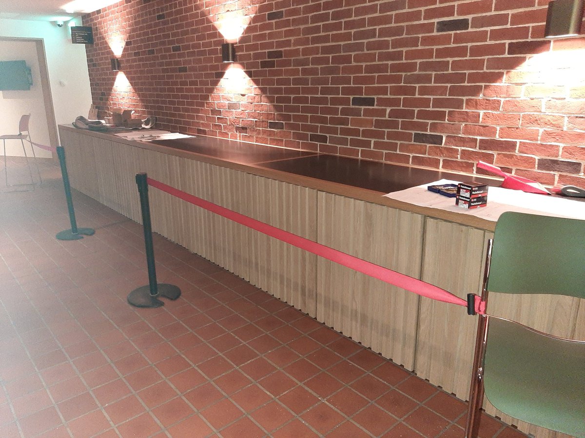 AlexTFM's tweet photo. Our new coffee station is on the way @Jesus_Conf amazing job by our in house carpenters. https://t.co/e9QLWeI83N
