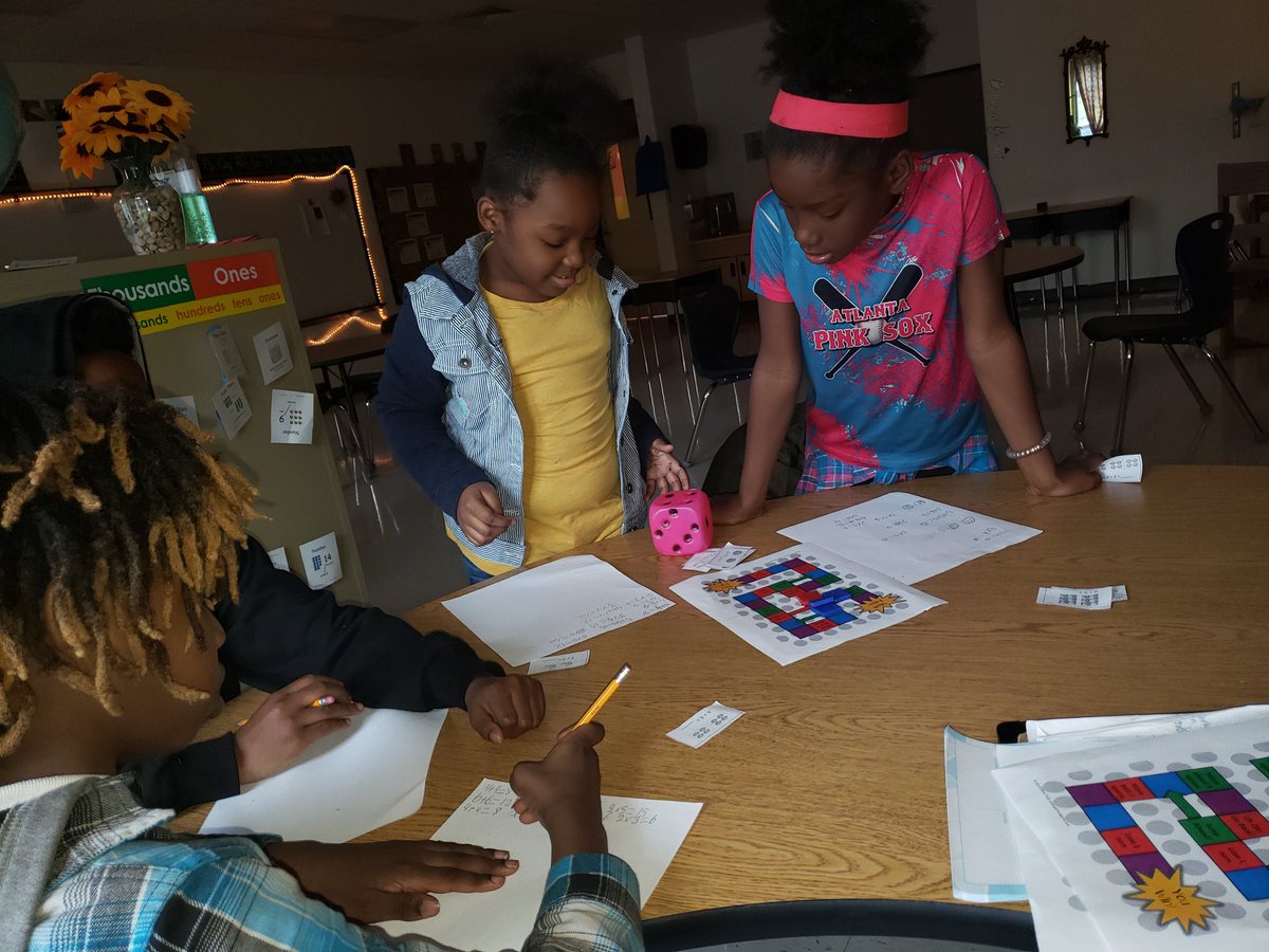 CollegePark_EIPSquad (@eipsquad) on Twitter photo Large dice,printed game board, scratch paper,pencils,repeated addition cards,and a extra hint of competition makes the recipe for Friday Fun Math a breeze! There is beauty in simplicity!! #EIProcks #journeyofexcellence #WeWork <a href="/vmajdoub/">Vanessa Majdoub</a> <a href="/kimbledprice64/">K. D. Price, Ed.S.</a> Large dice,printed game board, scratch paper,pencils,repeated addition cards,and a extra hint of competition makes the recipe for Friday Fun Math a breeze! There is beauty in simplicity!! #EIProcks #journeyofexcellence #WeWork <a href="/vmajdoub/">Vanessa Majdoub</a> <a href="/kimbledprice64/">K. D. Price, Ed.S.</a>