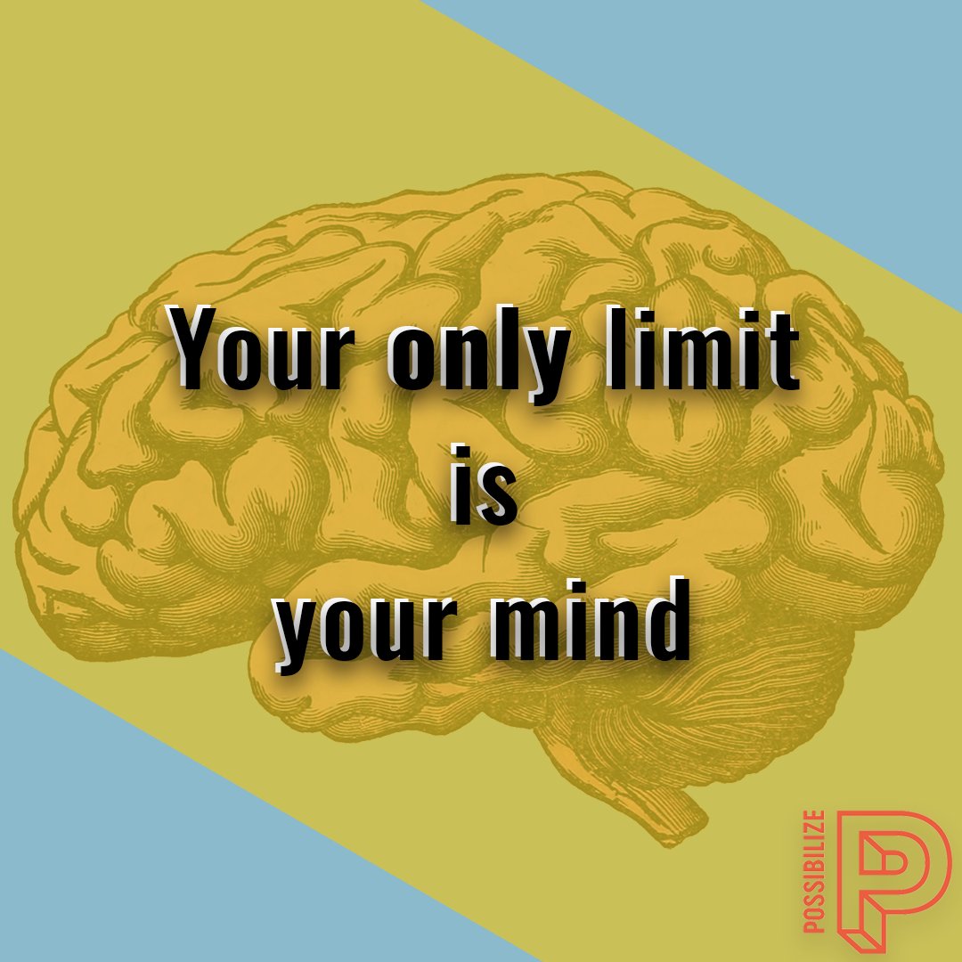 We are able to do way more than we usually believe. It’s mostly our own minds that hold us back. Obstacles can be overcome So remember; your only limit is your mind! 🧠
#possibilize #possibilzing #quote #motivation