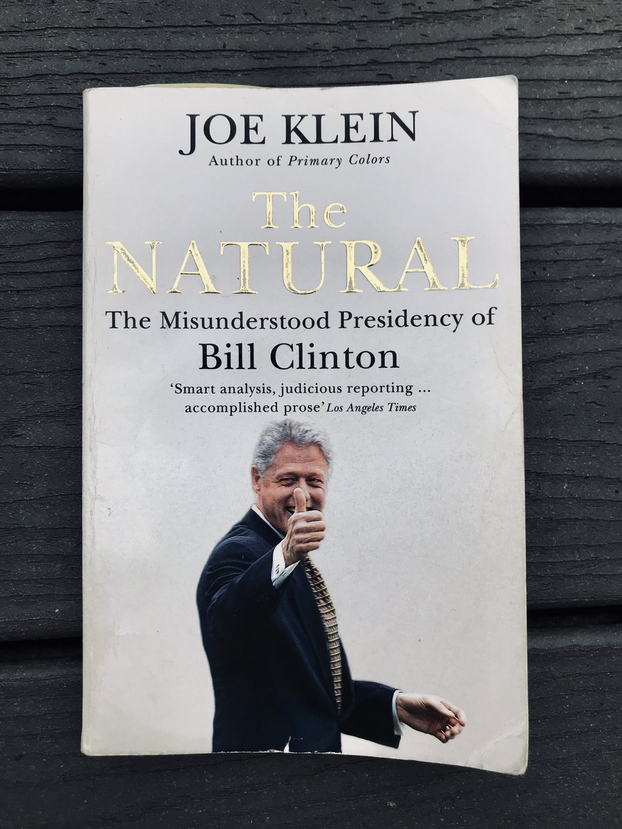 KeithIrish1's tweet photo. Good intro to Clinton's presidency. “Political ldrsp is subtle art in times of plenty. When there are no gr8 crises, there is no public demand for heroic acts. He wasn't challenged in a way that tested his impressive strengths...absence of a challenge exacerbated his weaknesses.” https://t.co/xKt6GffIFX