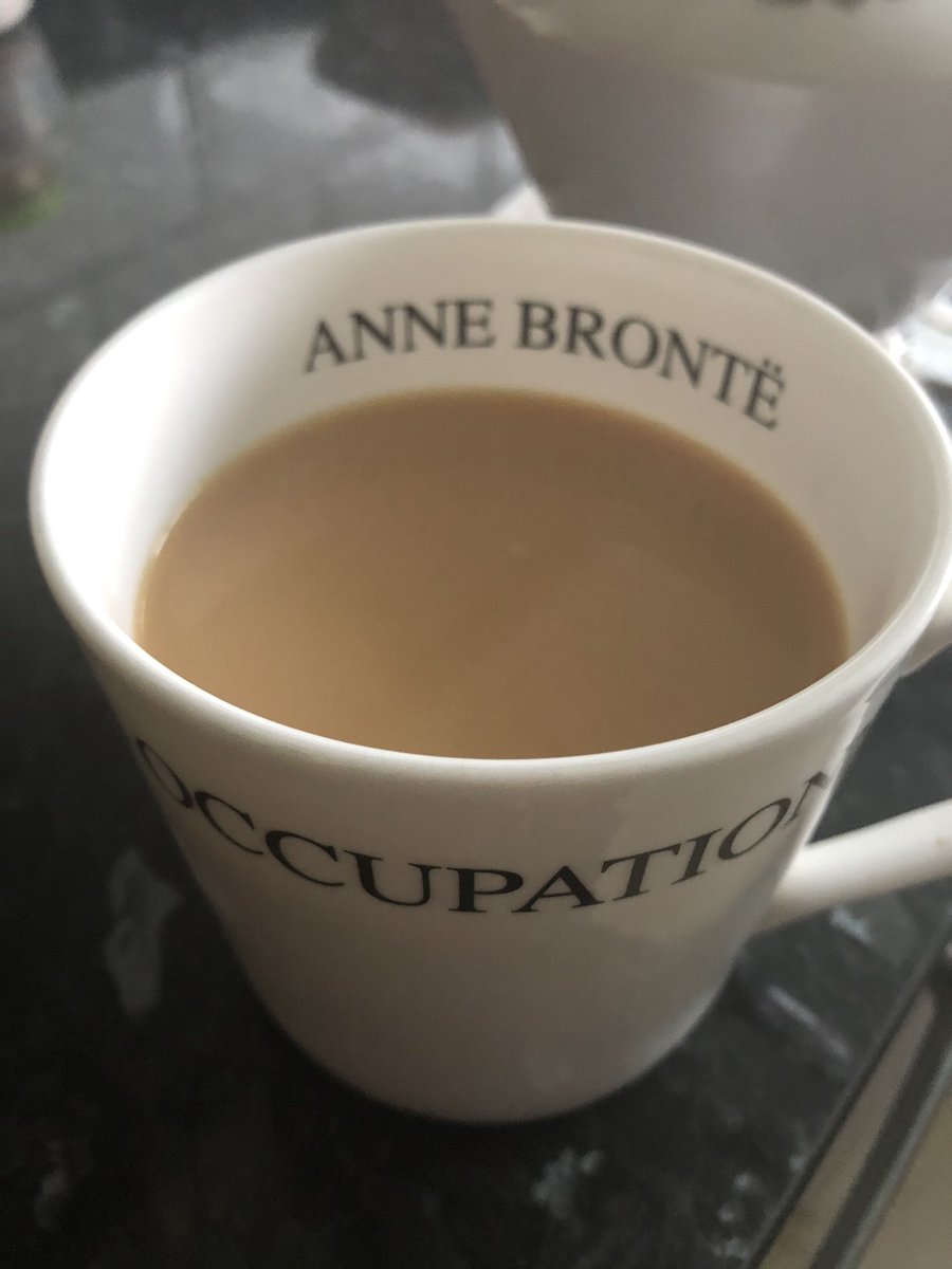 Celebrating Anne’s bicentinary with a cuppa in my mug from @BronteParsonage #anne2020 #bronte200