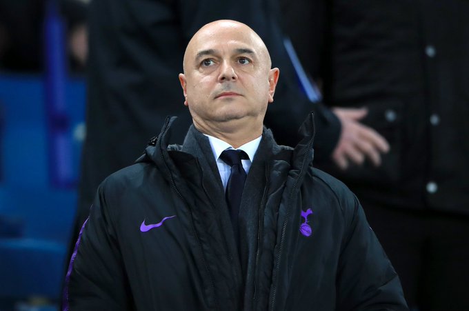 FootyAccums's tweet photo. Tottenham chairman Daniel Levy has confirmed he is open to the idea of Premier League matches being played abroad.

Interesting... 

I'm open to the idea of someone slapping your baldy head, Daniel. https://t.co/fTEFYTc0V3