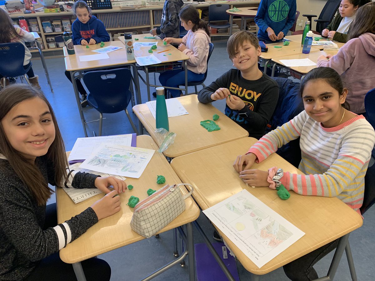 MrsHopkins323's tweet photo. Making and presenting climate and geography models of the 13 Colonies out of play-doh today! #shrewsburylearns https://t.co/E2qBShvtYr