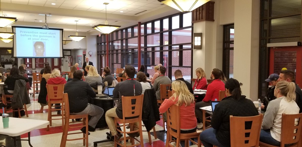 Threat Assessment Day 2 at YHS. #instituteday