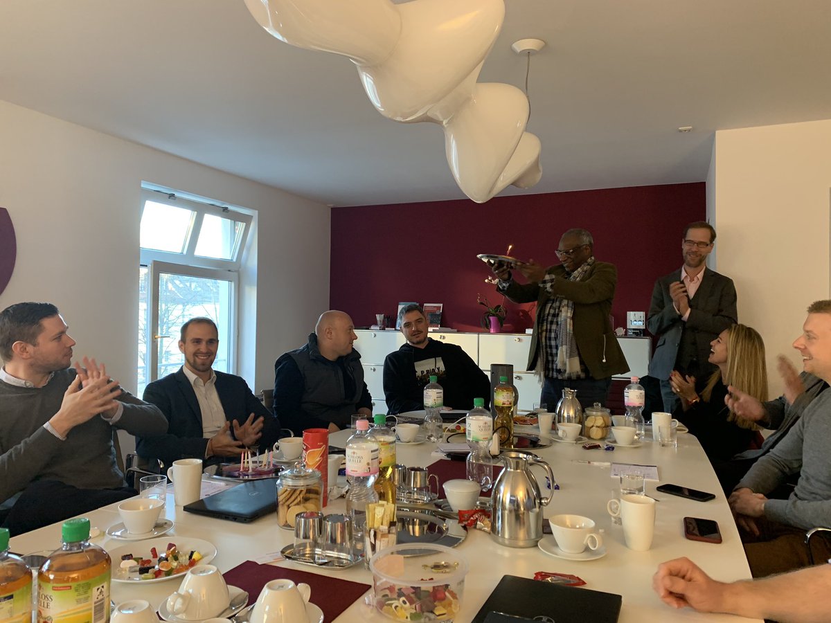 DominicMorano's tweet photo. The legendary #VMware #TeamCommercial #Germany Christmas party took place yesterday at #DextraData - world class cuisine, phenomenal atmosphere and catchy beats until the early morning hours...thanks to all who made this possible!Have a nice weekend 🥳 #Iwork4VMware #VMware_de https://t.co/Na4FcuVWqY