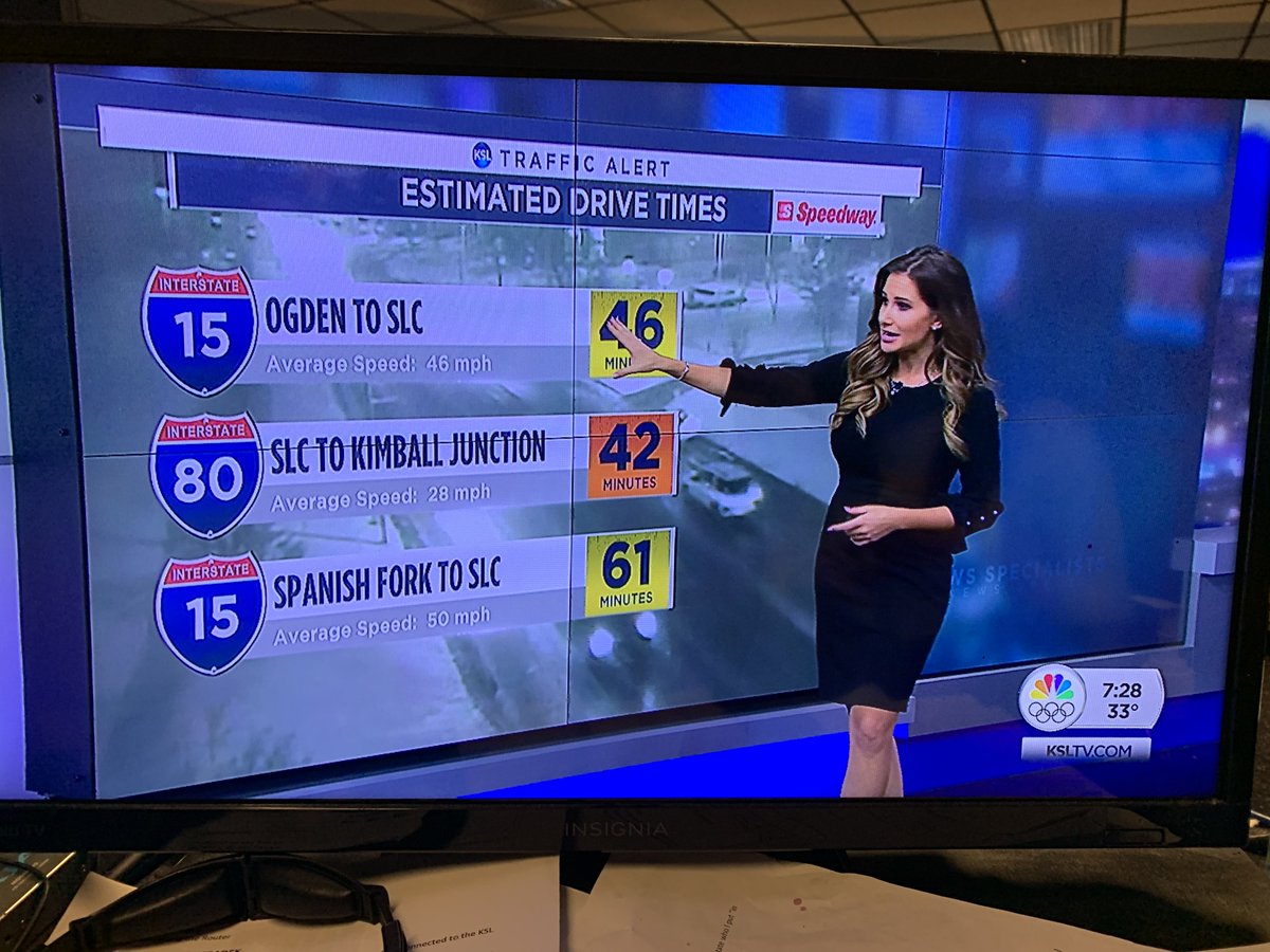 KSL5TV's tweet photo. Expect delays during your morning commute #ksltraffic #kslweather https://t.co/mzz7OH9Nm3