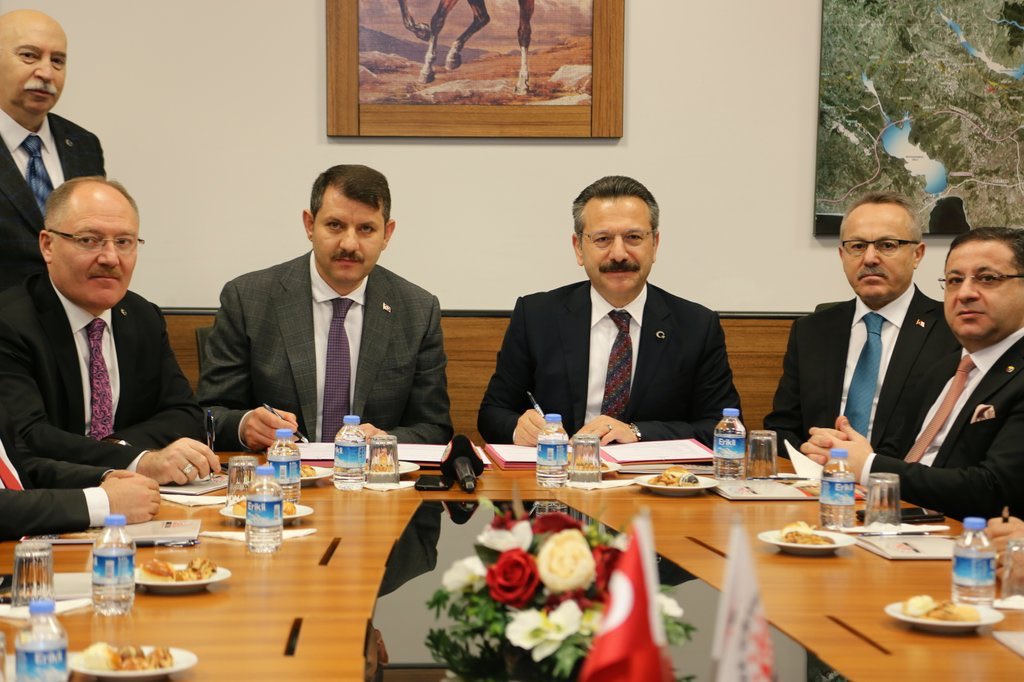 Gebze Güzeller OSB ile Sivas OSB kardeş oldular