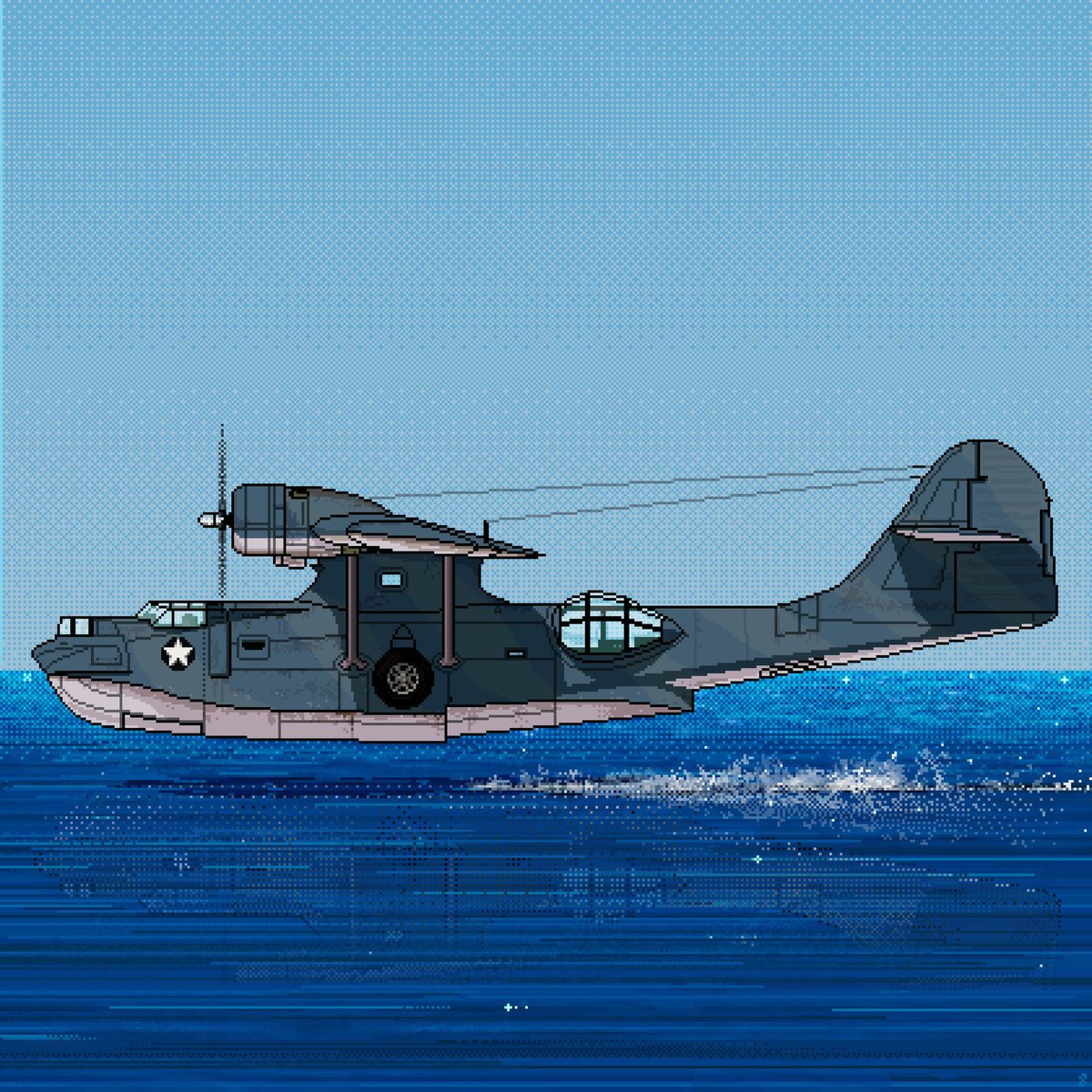 zlohlednihcs's tweet image. WW2 Pixelplanes – Today the  beauty PBY-5A Catalina

#pby5a #pbyplane #pixelart #art #avgeek #avnerd #pixel_art #pixelartist #pixelated #pixels #pixel #pby #aviation #aviation4u #aviationdaily #warbird #warbirds #ww2 #asprite  #instaartist #gamedev #digitalartist #8bit #16bit