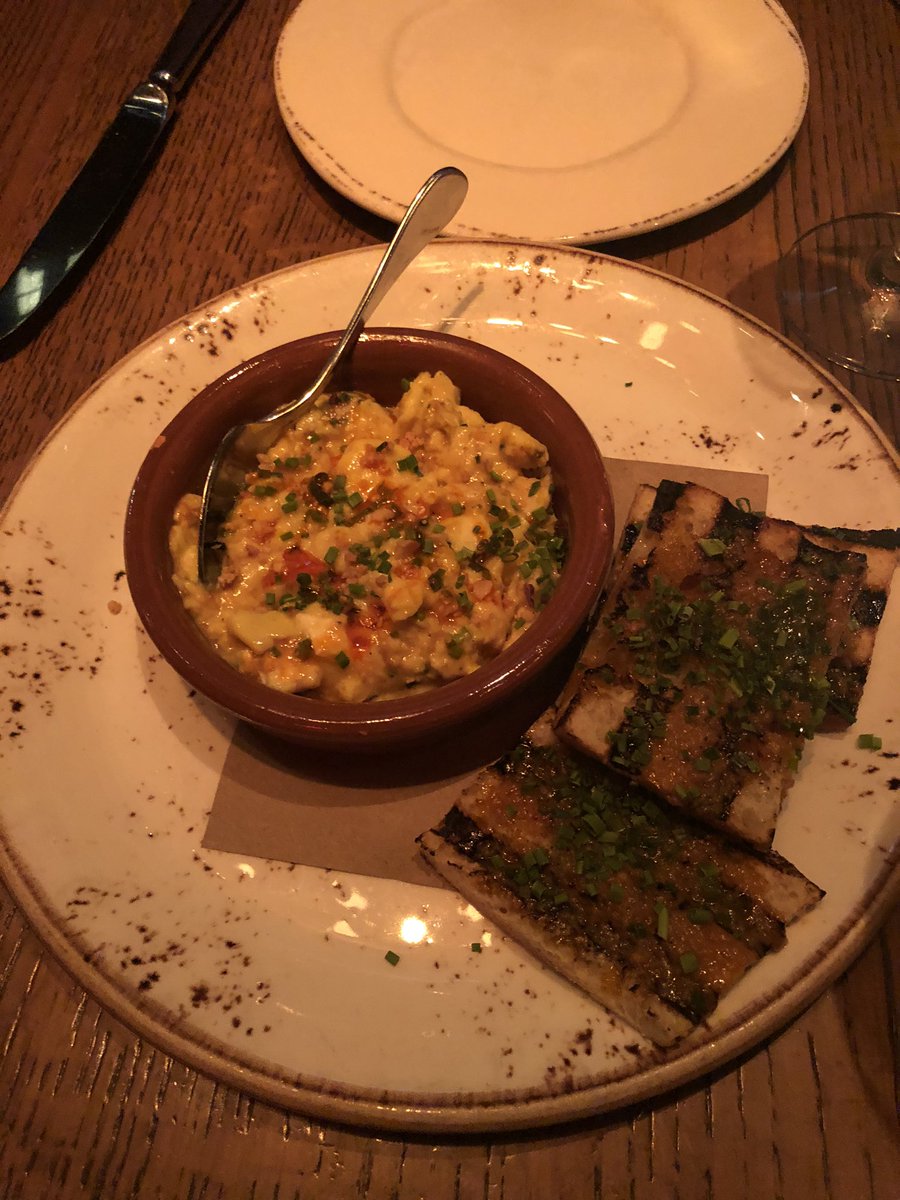 <a href="/gatonyc1/">GATO</a> <a href="/bflay/">Bobby Flay</a> Still the best, most tender octopus I’ve ever had.  And those eggs.......sublime.