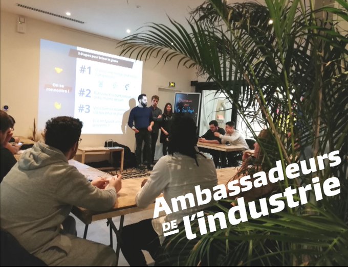 uimm's tweet photo. Lancement de la 2e journée des ambassadeurs de l’industrie avec le Pôle formation @AforpCfit au #TheSunProject. Tous apprentis et engagés pour fabriquer l’avenir.
#JeFabriqueMonAvenir #IndustrielsEngagés https://t.co/FDjoz4FOfc
