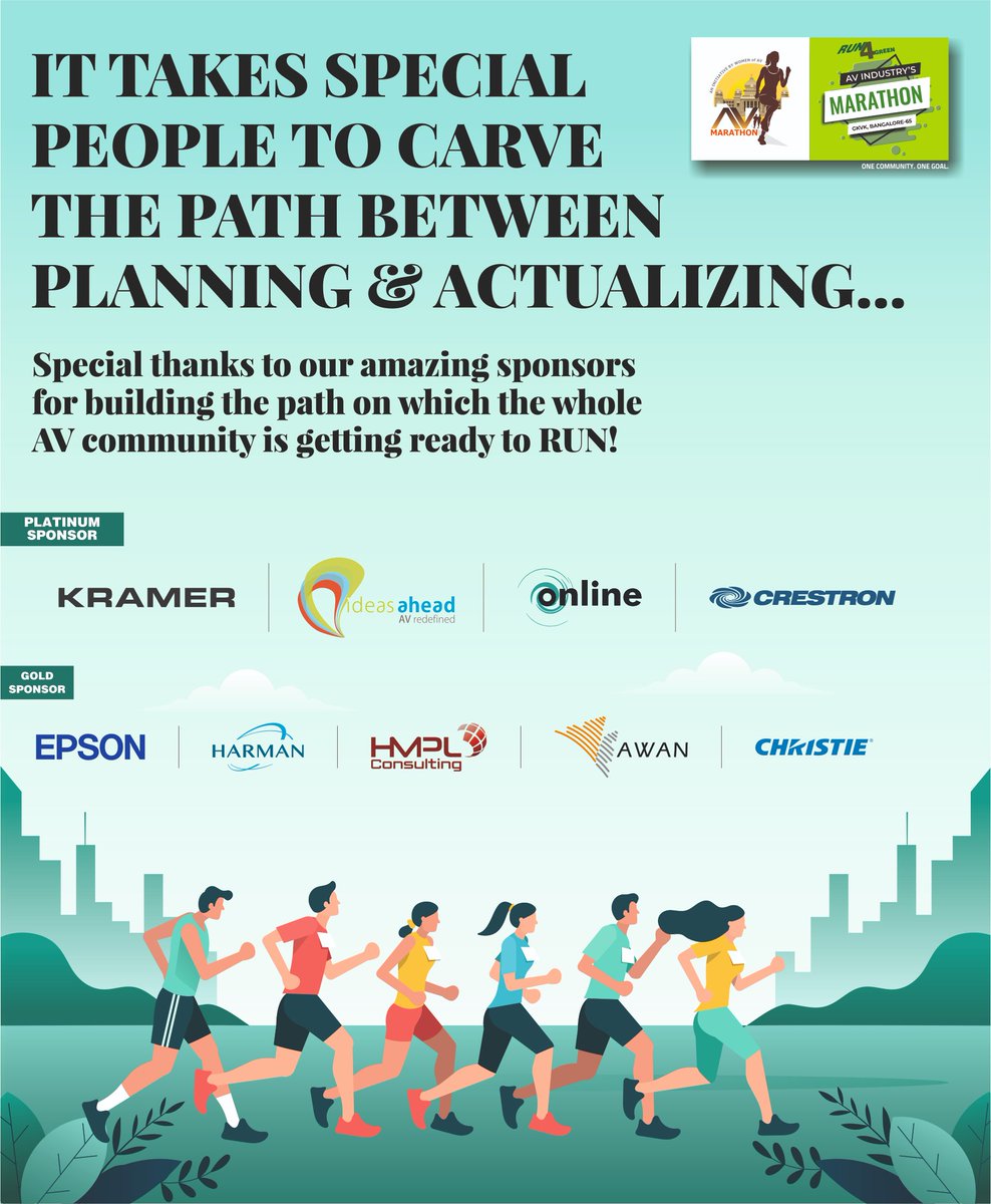 av_marathon's tweet photo. Special Thank You to Our Sponsors..!
#BrunCalories #BurnAnger #BurnHatred #MarathonAVIndia #MarathonMotivation #AVMarathon2020 #Marathon10K #Marathon5K #Marathon3K #marathon #run #running #fitness #runner #training #workout #fit #runners #cardio https://t.co/io8Z9AUjzG