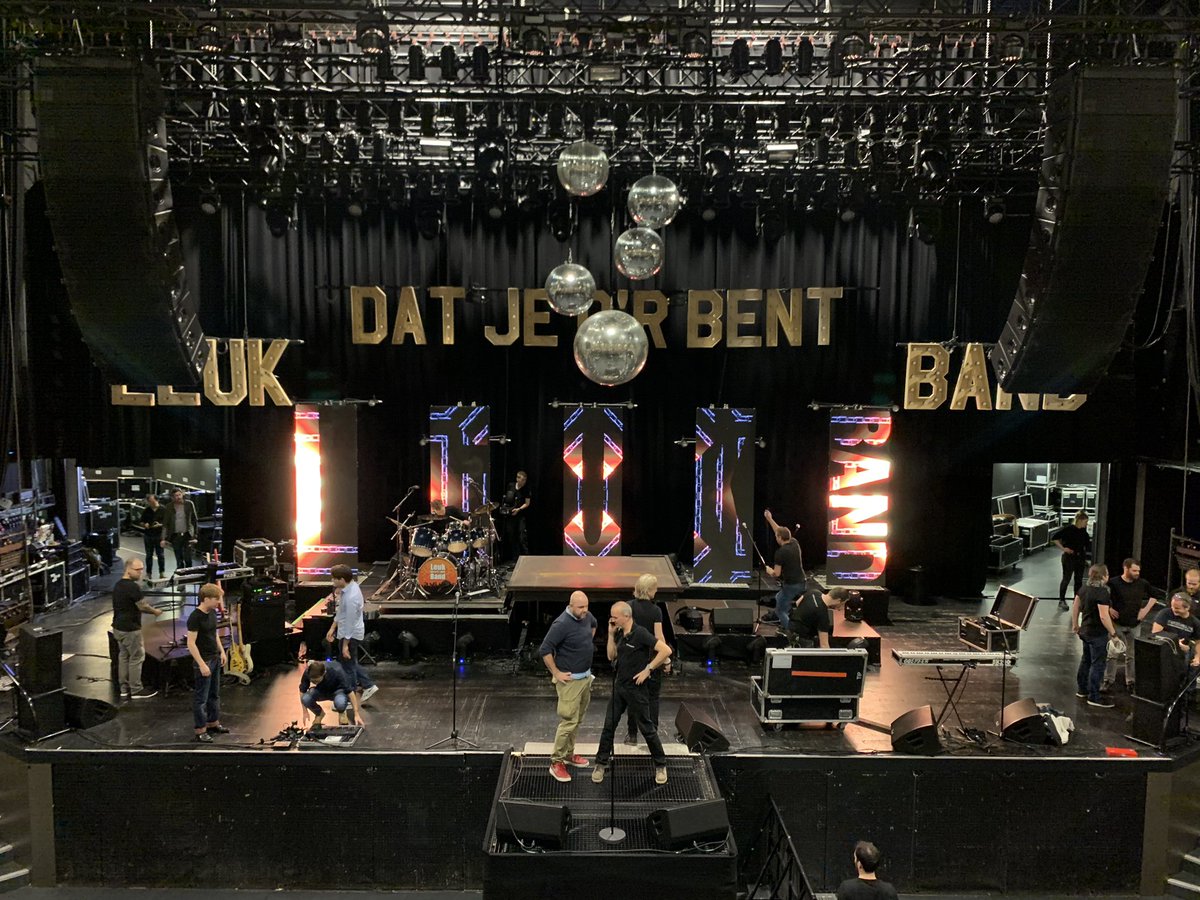 Opbouw in volle gang!