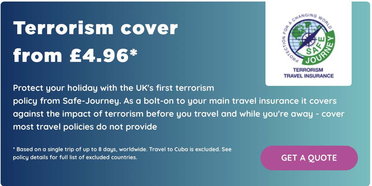 pandyakeshav's tweet image. You know the world has gone tits up when products like these are sold! #terrorisminsurance