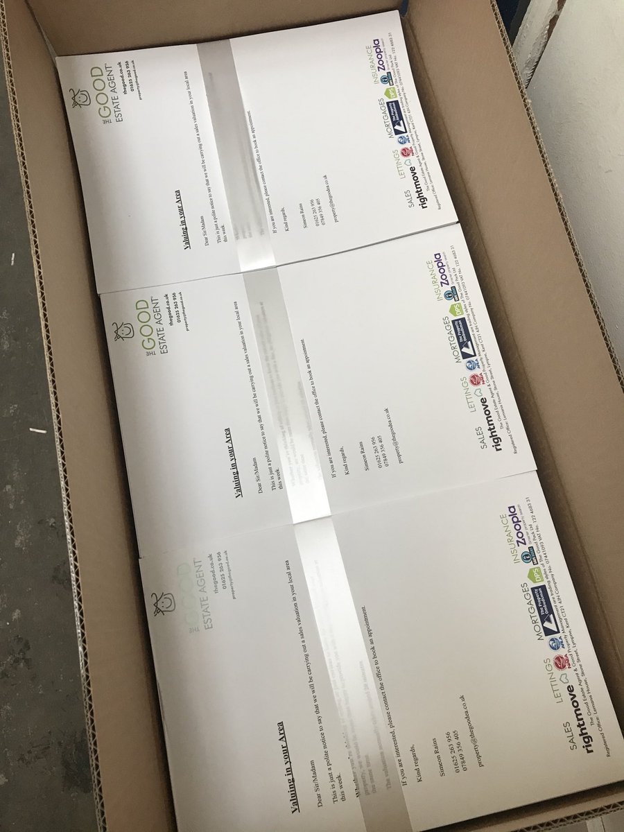 Hot off the press and starting the go through doors tomorrow ⁦<a href="/TheGoodMacc/">James Siddy</a>⁩