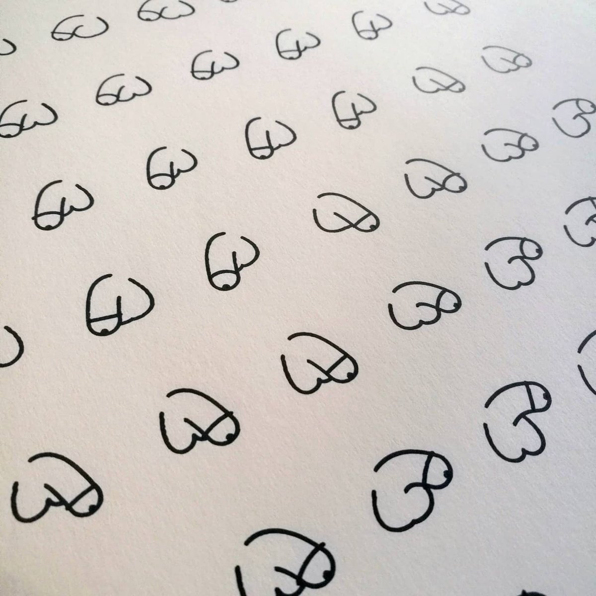 generaaaaaative's tweet photo. Generative penises • 30×40 cm
Plotted with #Axidraw and #Posca
#generativeart #contemporaryart https://t.co/wKWWUa4cYQ
