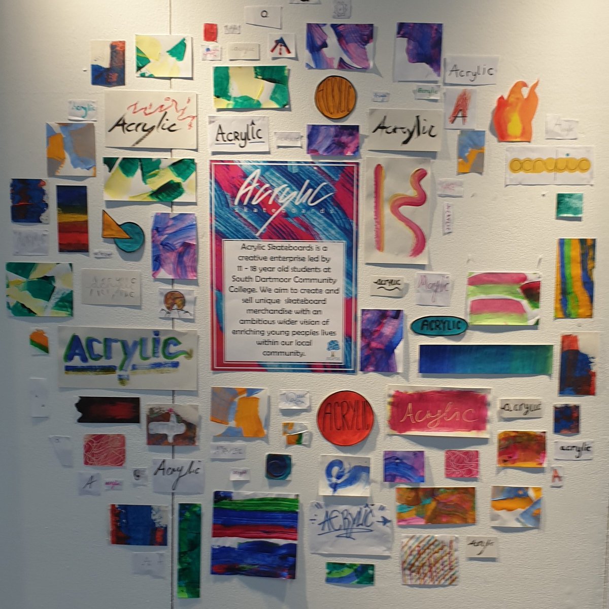 make_southwest's tweet photo. Moodboards and skateboards: inspiring designs,
#acrylicskateboards will expand your minds!
#offciallaunch Sunday 2pm.
See you there! #skater #skatelife #skateboarding #craft #art https://t.co/qp857c51ea
