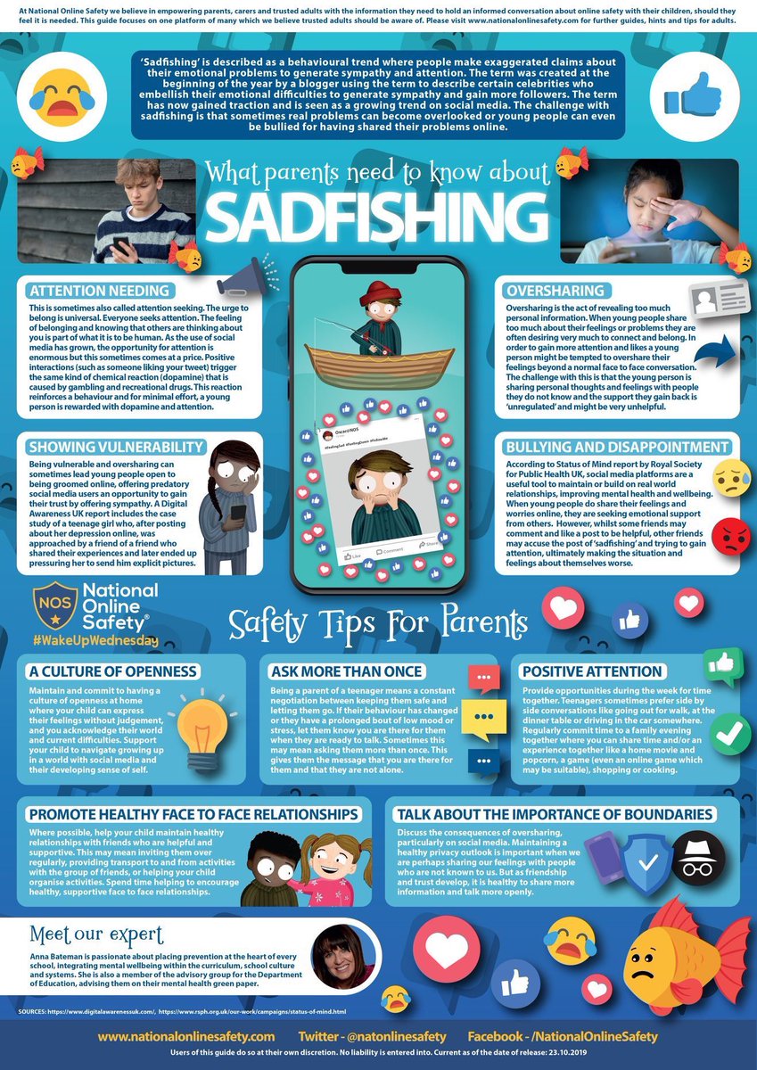 My children’s school shared this thoughtful advice from @natonlinesafety and I thought other parents might find it useful too: