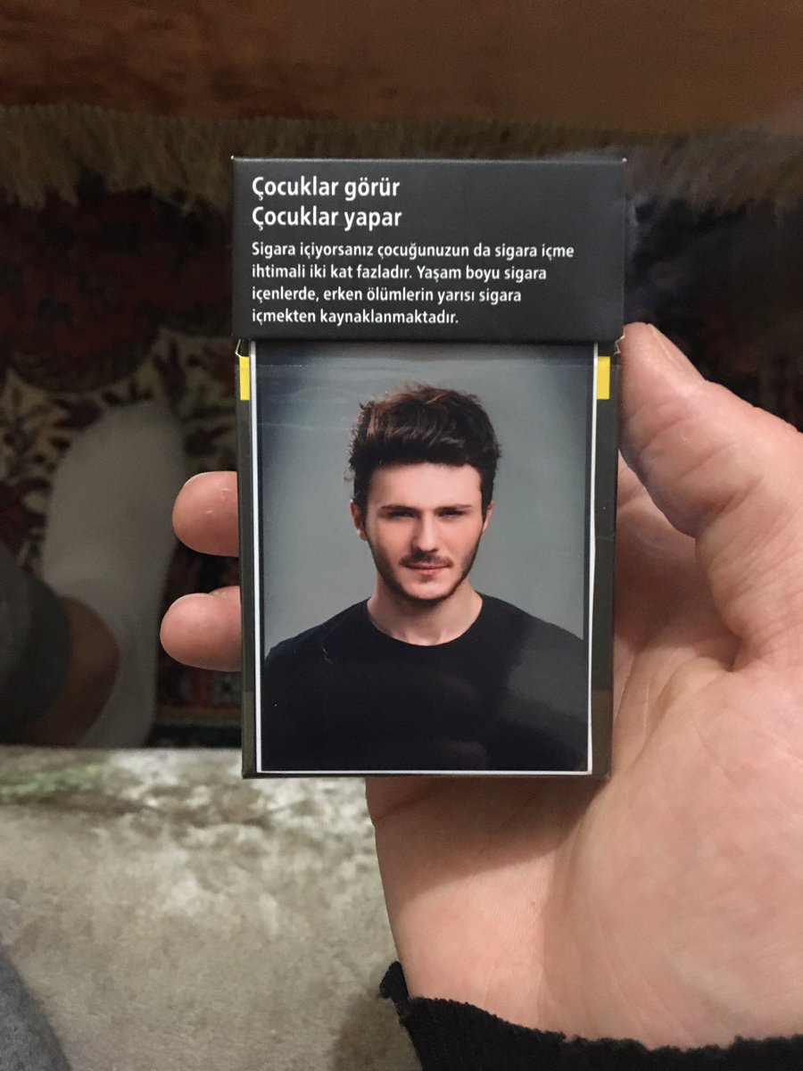 bence sigara paketlerinde ben olmalıyım her fav 1 vesikalık