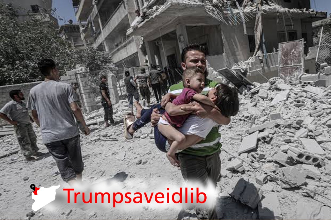emadbarakat173's tweet image. Day in and day out, Russia and Assad are dropping bombs on our children, @RealDonaldTrump. We are helpless against such evil. 
#TrumpSaveIdlib