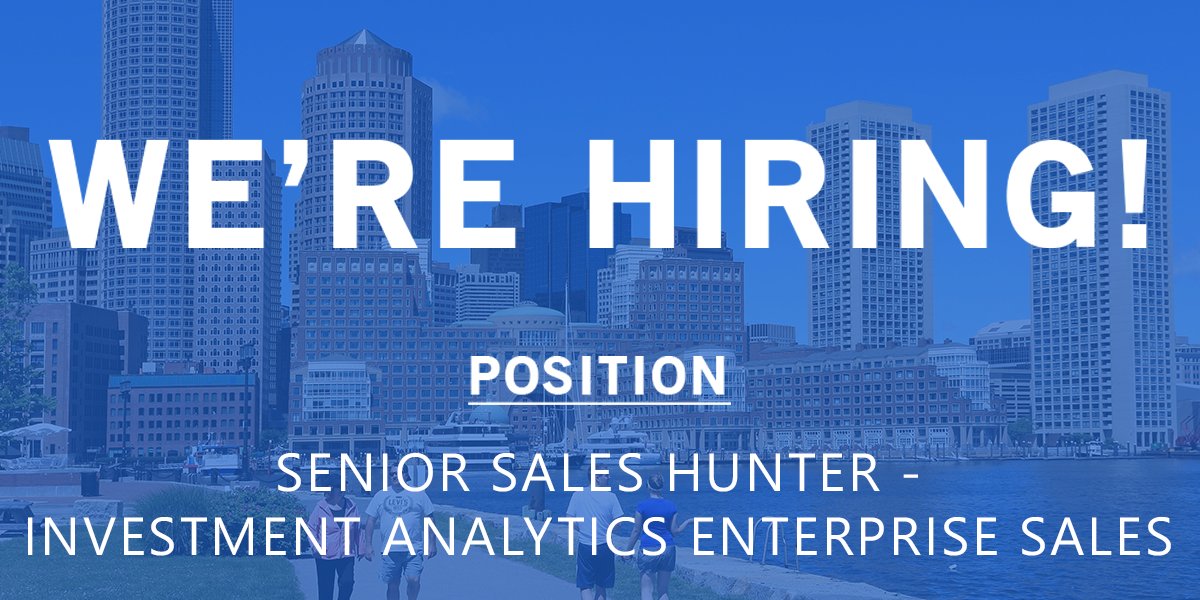 FinMasonInc's tweet photo. We're hiring! Follow the link below to learn more and find out how to apply!
#hiring #jobopportunity #job #fintech #sales #enterprisesales
https://t.co/zihlP3arUC https://t.co/pZwGjO0hJw