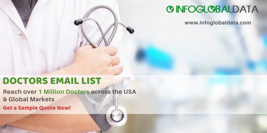 TopB2BLeads's tweet photo. Target and Connect with Right Healthcare Professionals with Verified Doctors Email List https://t.co/S5XI52lxyb https://t.co/xg81xuM35r