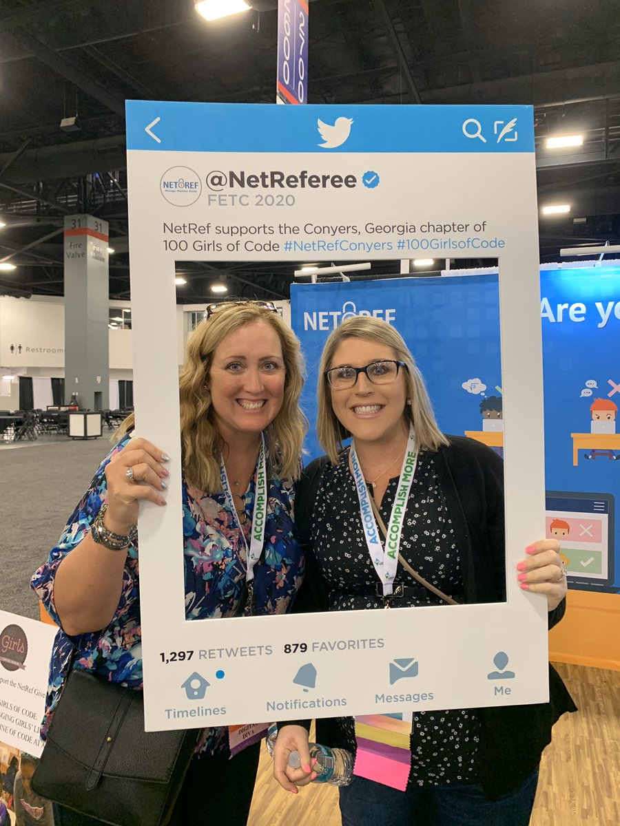 laurieb1723's tweet photo. Thanks @NetReferee for supporting #NetRefConyers #100GirlsofCode #FETC #CharitableGiving #GirlTechInnovators https://t.co/LPC7vHJZhg