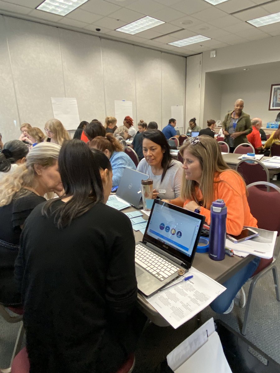 DrVening's tweet photo. @achs_ib and @bjmalone14 leading an @ibmyp #unitplanner #PD this morning for all of our @ibmyp schools!! Thank you!!! @iborganization @FHH_FalconFury @wesson_sandra @SDPBCChoiceCTE https://t.co/fVNeSmSrpx