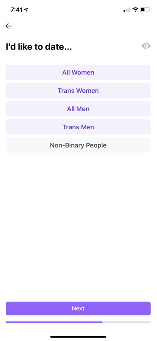 Interesting settings on facebooks new dating app, looks like if I can&rsquo;t specify just cis men or women<a href="/tag/facebookdating"class="tags"><span>#facebookdating</span></a>