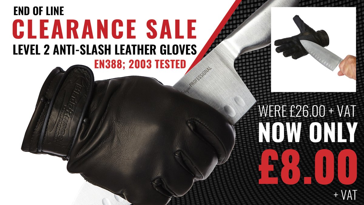 bladerunnertv's tweet photo. #KEVLAR lined Anti-Slash Gloves for only £8 +VAT! We've slashed the price of our cut proof leather gloves from £26 +VAT while stocks last. Get yours online now. #KevlarGloves #AntiSlashGloves #CutProofGloves #Bladerunner #SALE
BUY NOW: https://t.co/KIjZENNrHi https://t.co/e8VdbPev6p