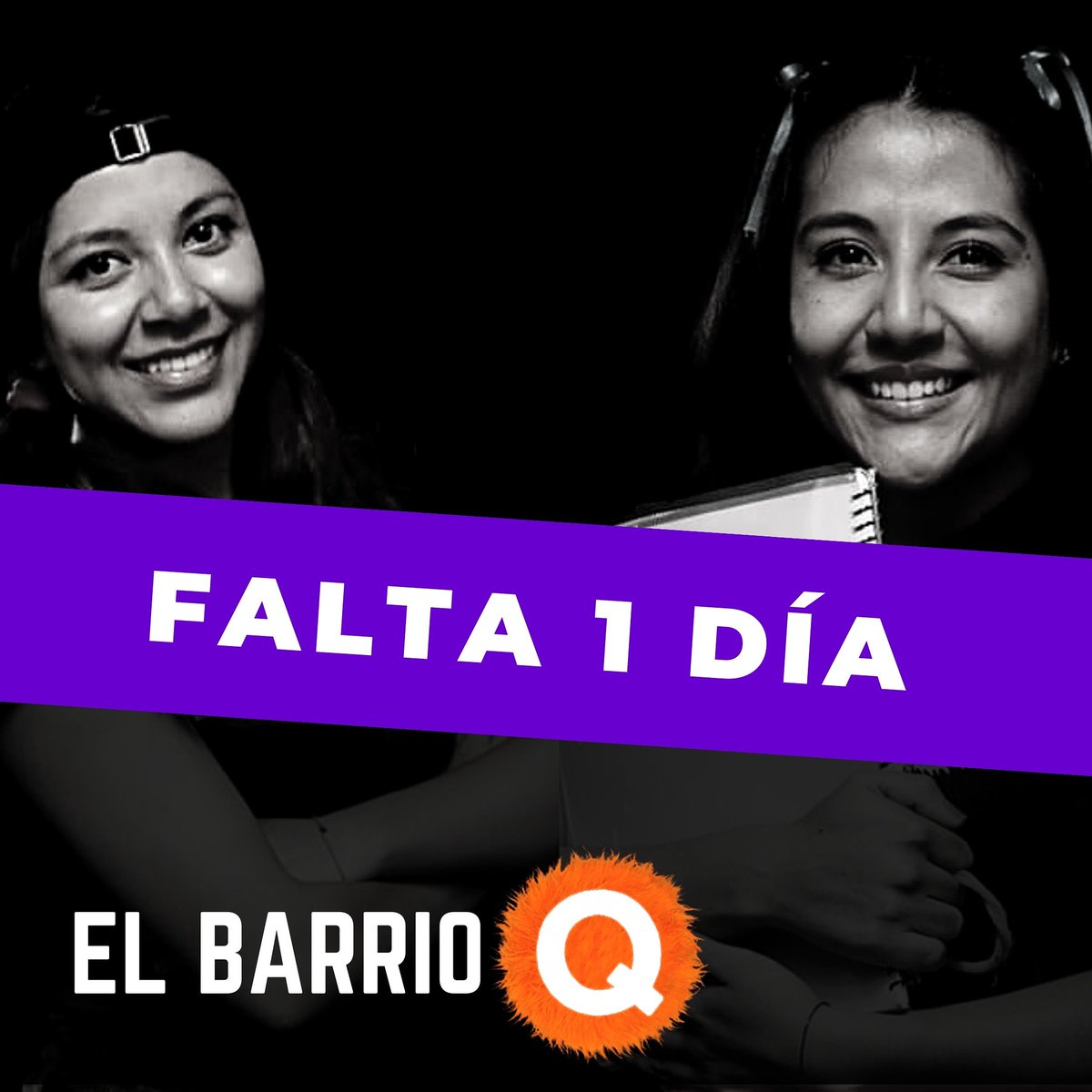 AcaChidos's tweet photo. ¡Falta 1 día para #ElBarrioQ! 
NO te pierdas esta peluda historia 👑😎

#LosChidos #AcáLosChidos https://t.co/mYcQ71LouD