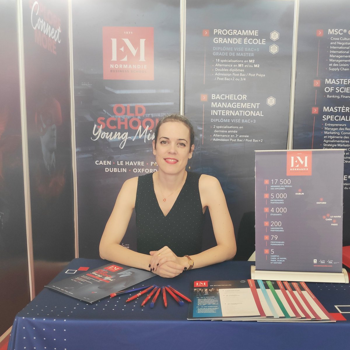 JulietteMontue1's tweet photo. Étudiants sénégalais, l'@EMNormandie vous attend cet après-midi sur son stand au Salon des Études en France, au Grand Théâtre National de Dakar! #Bachelor, #Master, #MSMSc, venez prendre toutes les informations nécessaires à vos études de management en France. https://t.co/fIYBUeEzSK