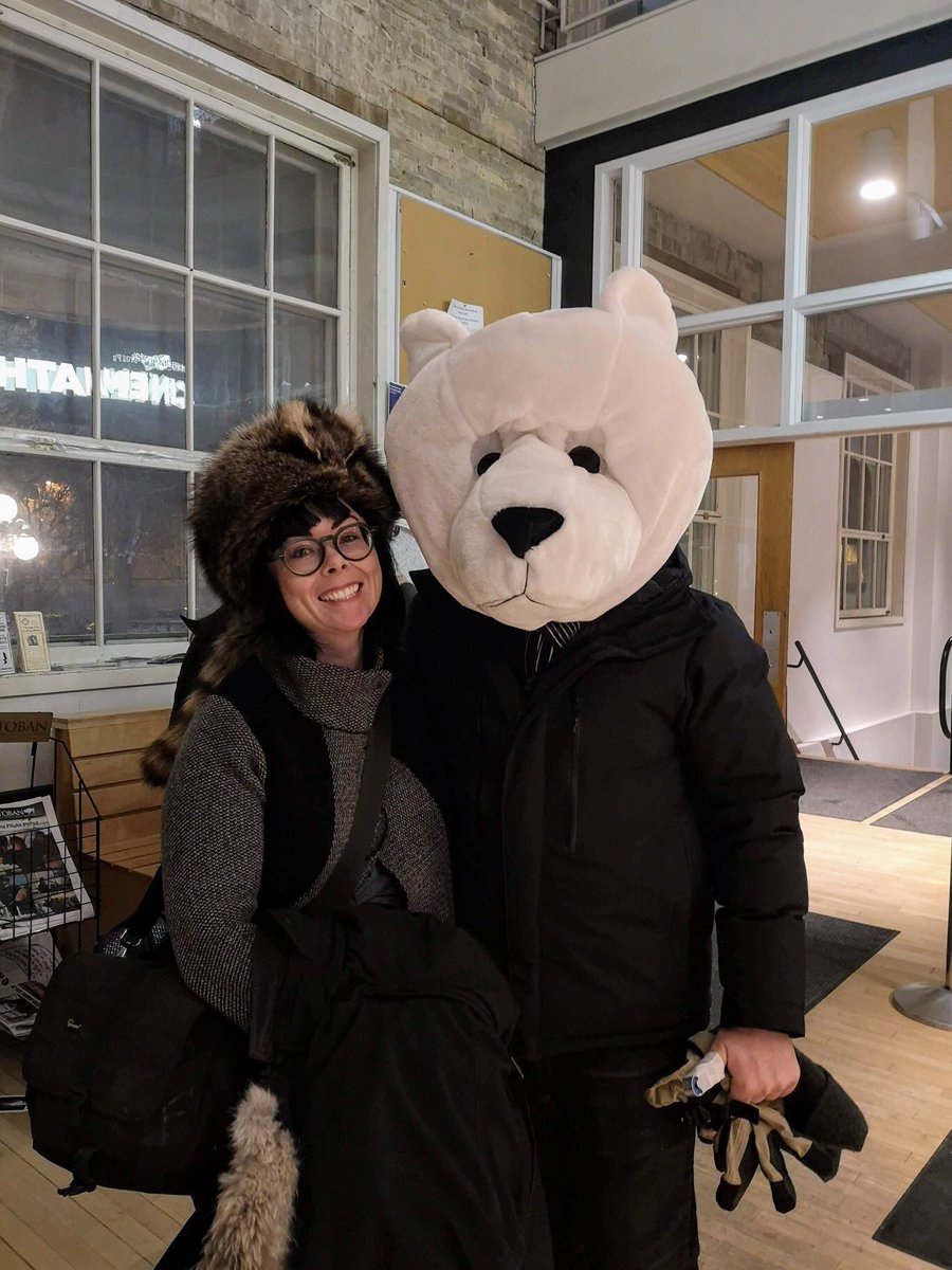 HudsonBayWQMS's tweet image. For extra #ECCCsci nerd bonus points, we actually dressed up *as* the Hinterland Who’s Who short films. 

Moose — 1963
Red Fox — 1973
Polar Bear — 1973
Raccoon — 1978